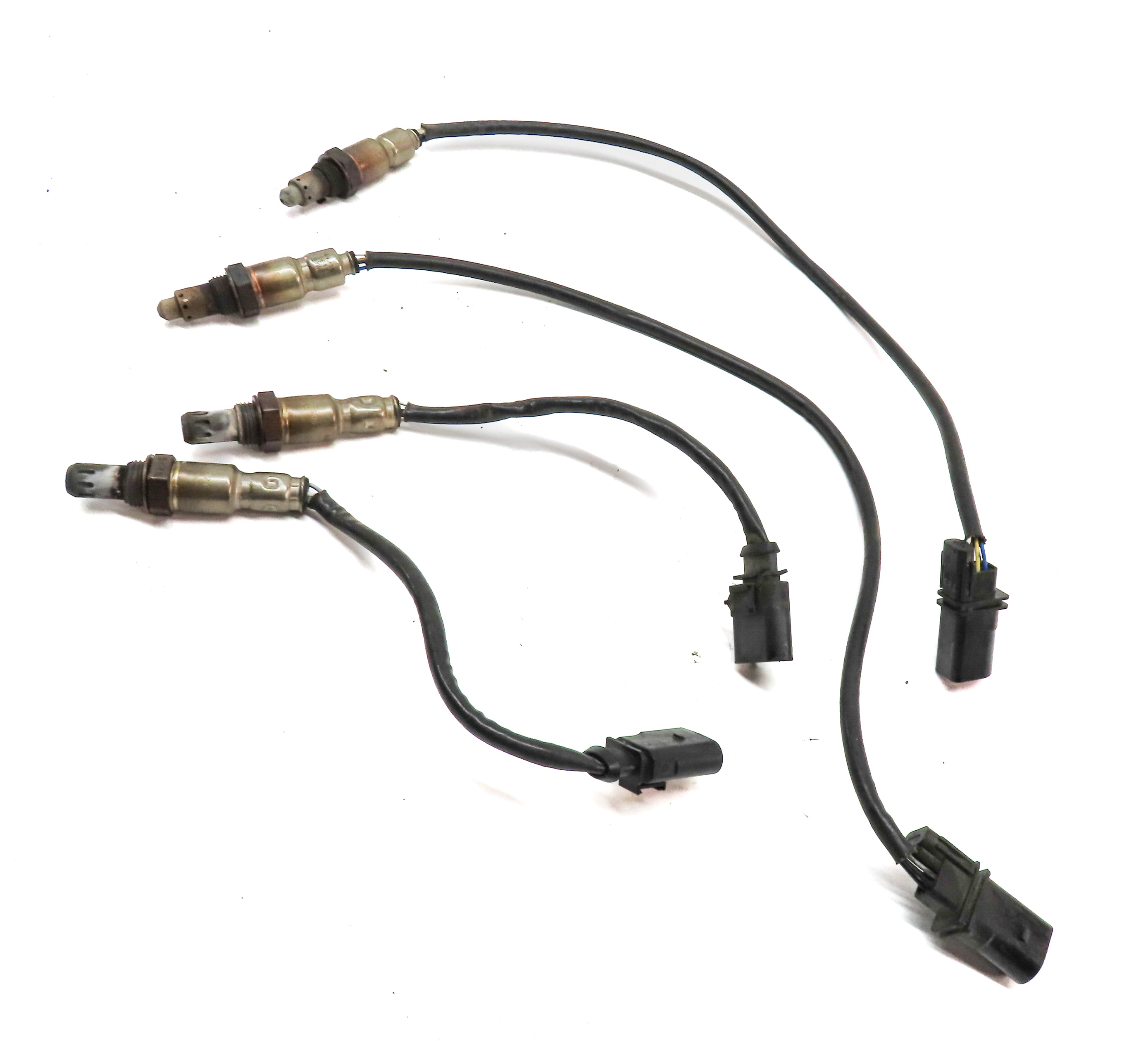 2016 AUDI A6 (C7) 3.0L SUPER (CREC) ENGINE OXYGEN O2 LAMBDA PROBE SENSOR SET/4 — exact item pictured